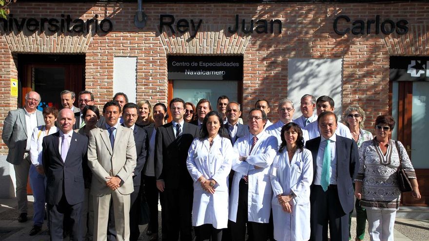 Inauguración del ambulatorio de Navalcarnero que gestiona IDCSalud.