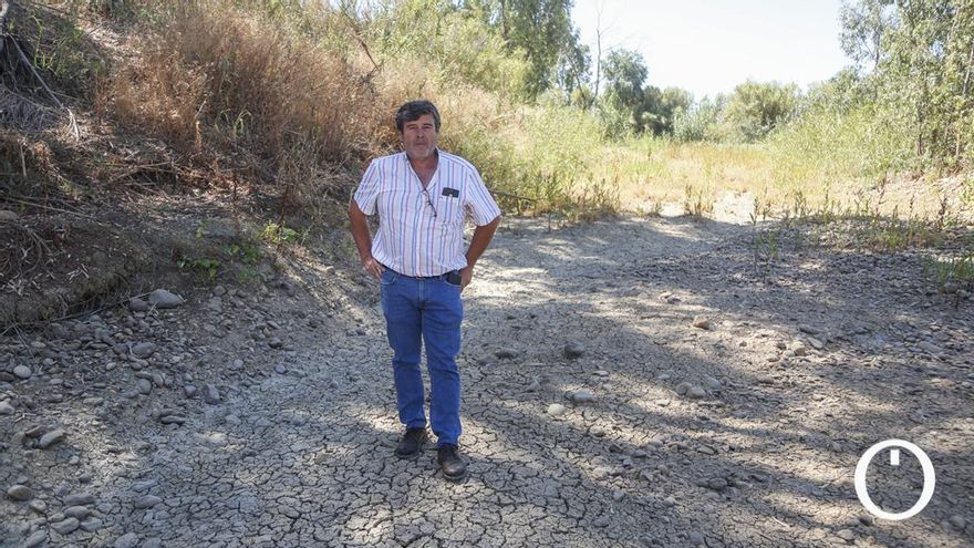 Manuel Rodríguez, en el arroyo Culebra