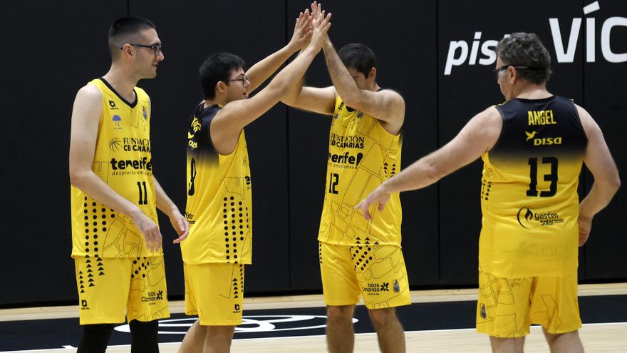 Inolvidable primera Copa Campeones para el CD ADDIN Fundación CB Canarias