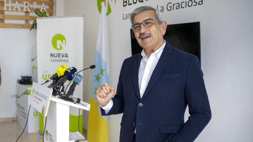Román Rodríguez, sobre el sector crítico de Nueva Canarias: "Si siguen en la izquierda, nos encontraremos"