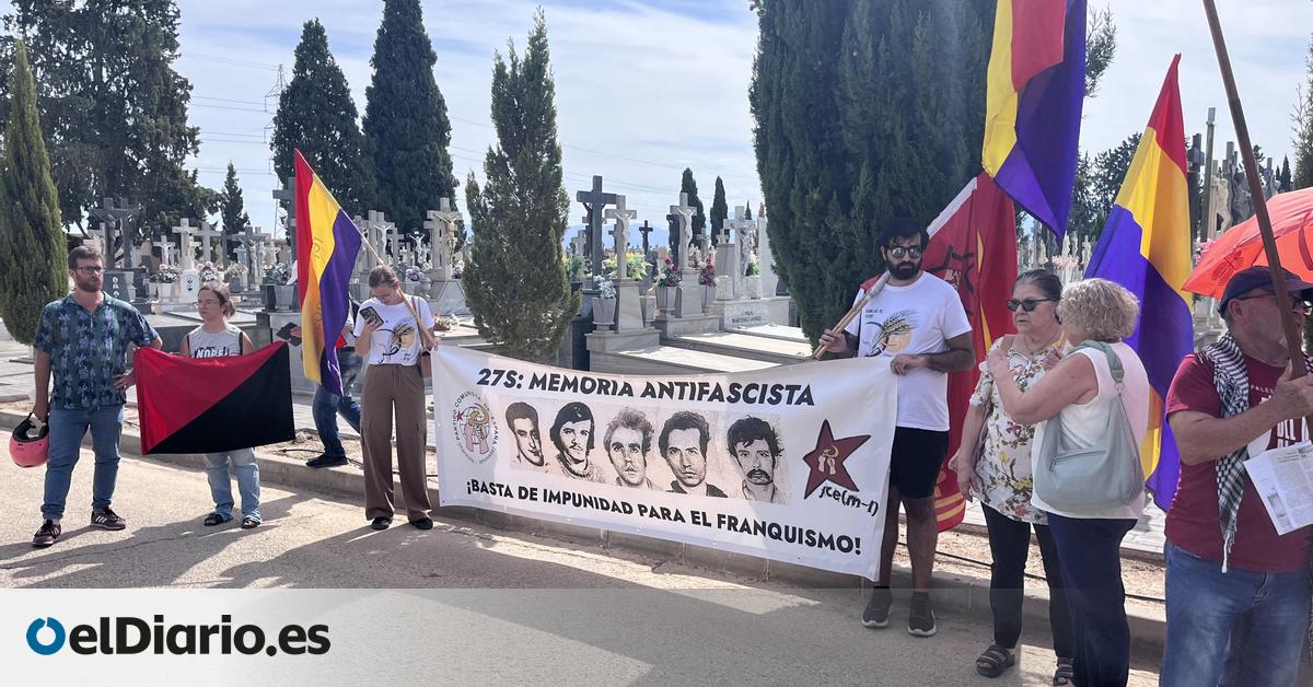 Murcia conmemora los 50 años de los últimos fusilados por el franquismo: “Las generaciones futuras deben saber que Franco fue un asesino”