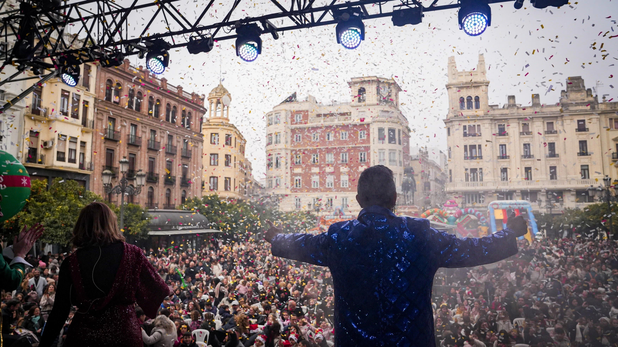 Fiesta de fin de año infantil en las Tendillas
