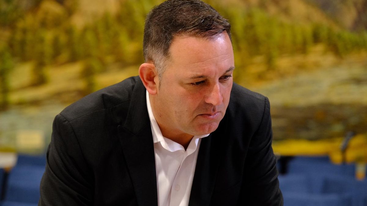 Manuel González, consejero del Grupo  Socialista en el Cabildo de La Palma.