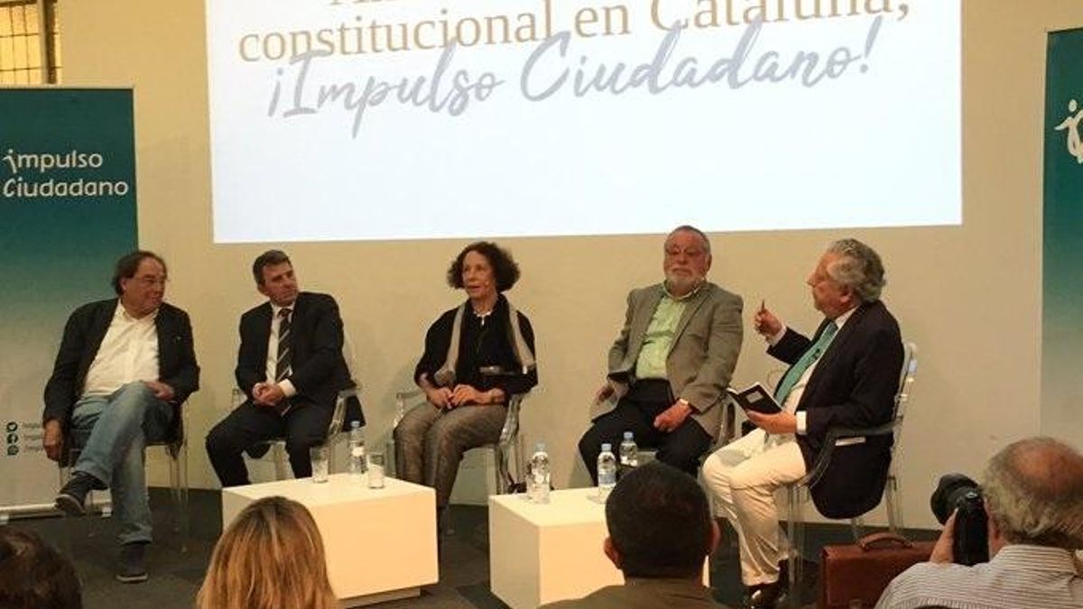 Impulso Ciudadano se presenta en Madrid denunciando la "deslealtad constitucional" del nacionalismo catalán
