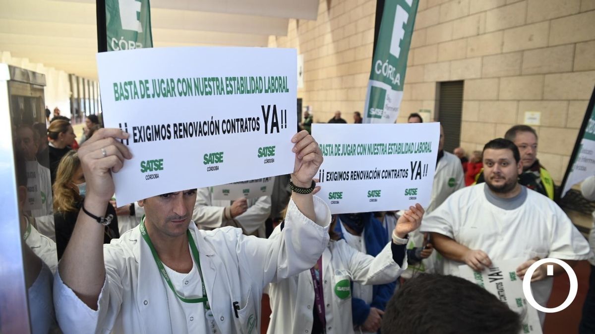 Concentración de Satse, en una imagen de archivo