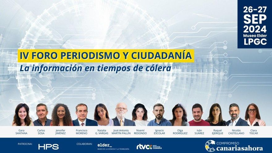 Informar en tiempos de cólera: Canarias Ahora celebra su IV Foro de Periodismo y Ciudadanía