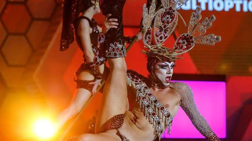 Drag Sethlas en el Carnaval de Las Palmas de Gran Canaria