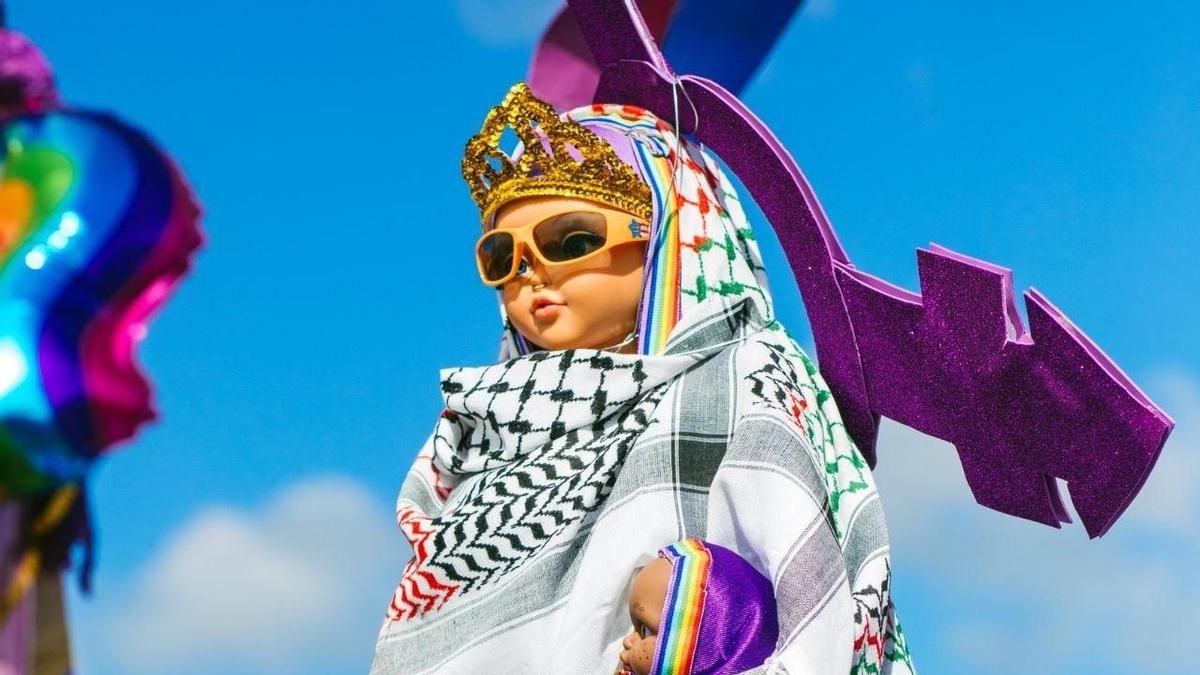 ¿La 'Santina Queer' ofende sentimientos religiosos?: Ama Asturies declara hoy como investigada por presunto escarnio