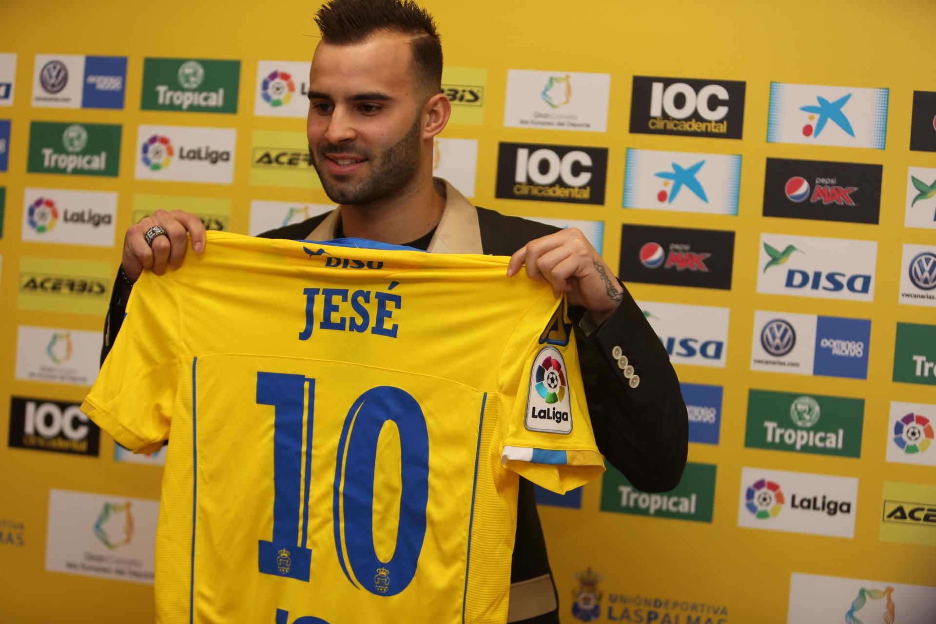 Presentación oficial de Jesé. Alejandro Ramos.