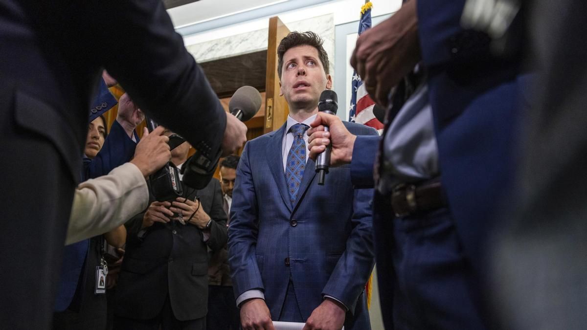 Imagen de archivo de Sam Altman, CEO de OpenAI.