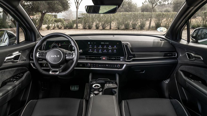 Habitáculo del nuevo Sportage.