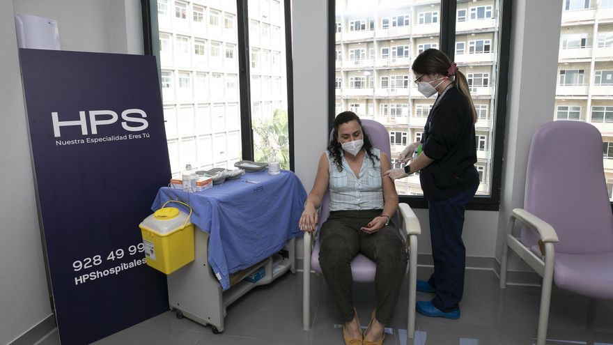 El Hospital Perpetuo Socorro vacuna a cerca de 300 odontólogos