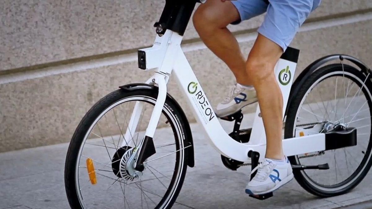 Imagen de una bicicleta eléctrica.