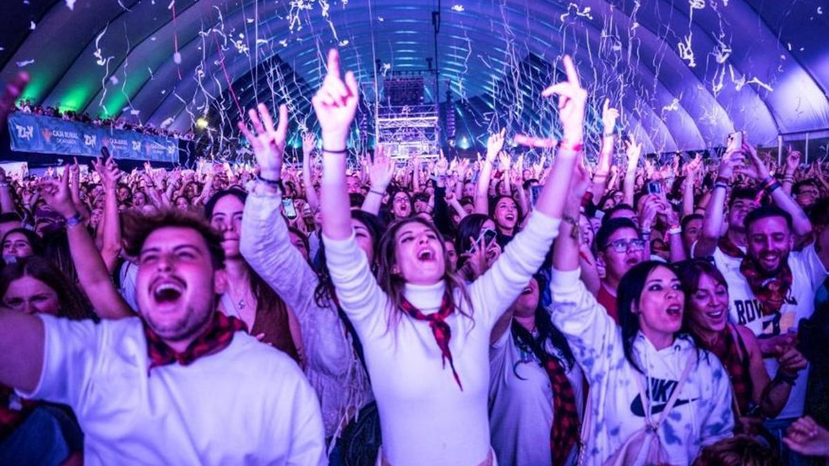 Imagen del concierto de Dani Fernández