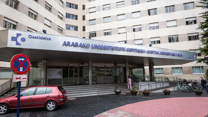 Archivo - Exterior del Hospital de Txagorritxu (Vitoria),