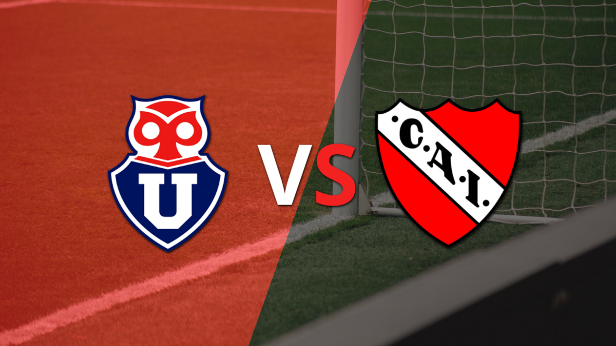 Universidad de Chile le ganó en la ida a Independiente