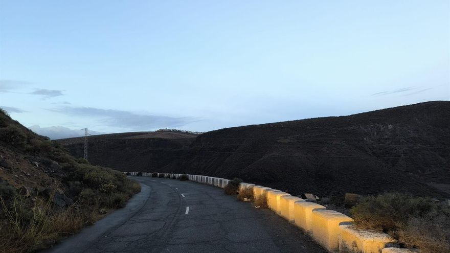 Carretera Manuel Lois, en Las Palmas de Gran Canaria.