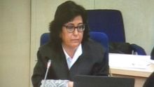 La fiscal Carmen Launa.