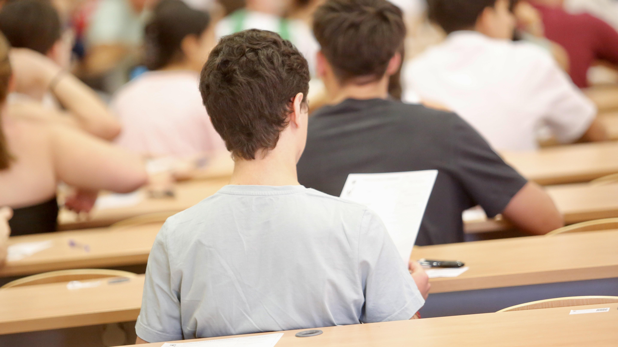 Inicio de las Pruebas de Evaluación de Bachillerato para el Acceso a la Universidad