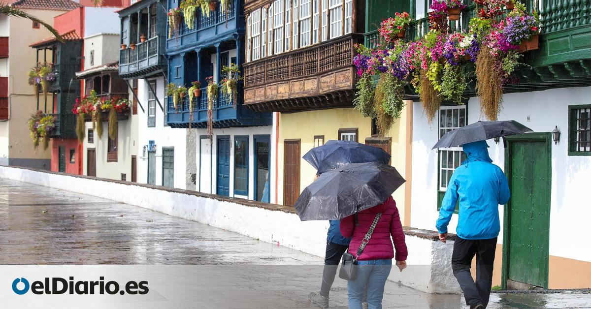 La borrasca Therese multiplicó por diez las lluvias habituales en marzo en varios puntos de Canarias