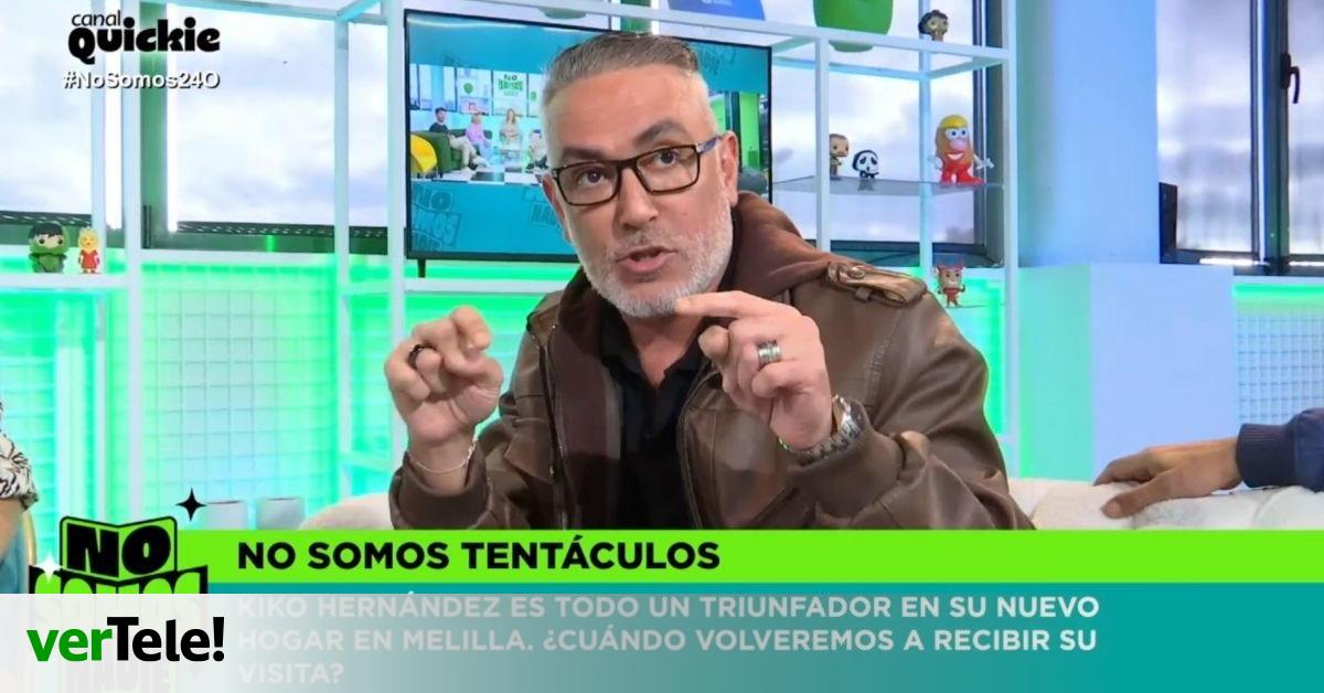 Kiko Hernández irrumpe en  No somos nadie , insinúa a Carlota Corredera que volverá y aclara el motivo de su ausencia