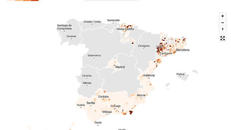 Mapa COVID-19 municipio a municipio