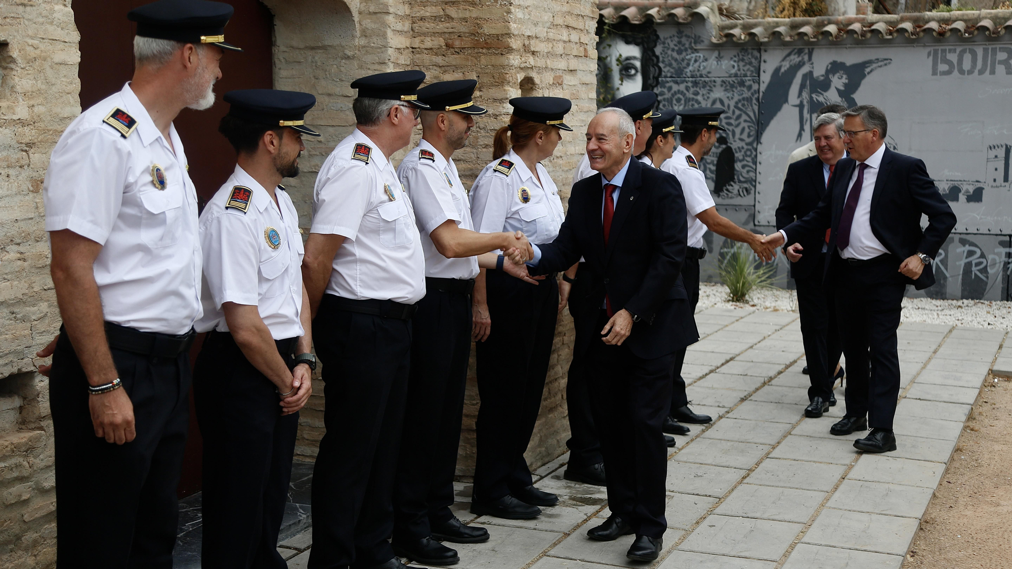 Toma de posesión del nuevo intendente mayor de la Jefatura de la Policía Local