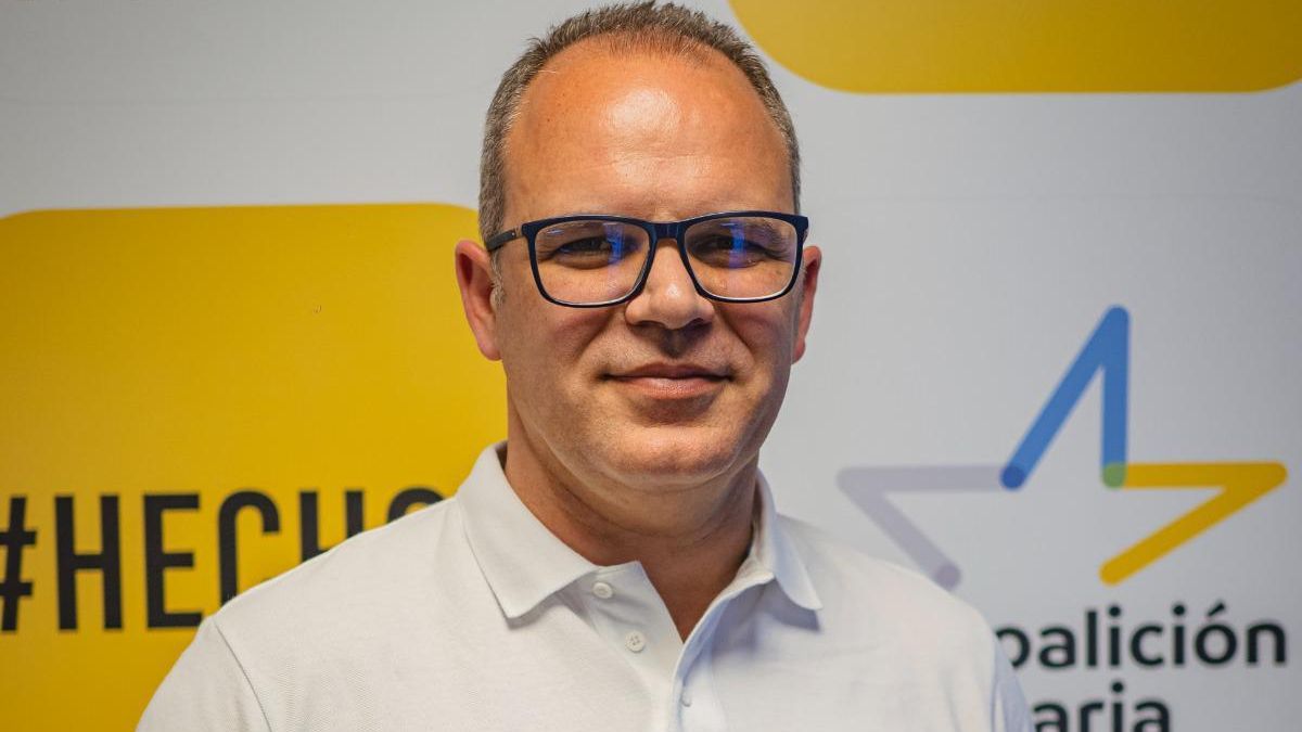Tony Acosta, secretario local de Coalición Canaria  en Santa Cruz de La Palma.