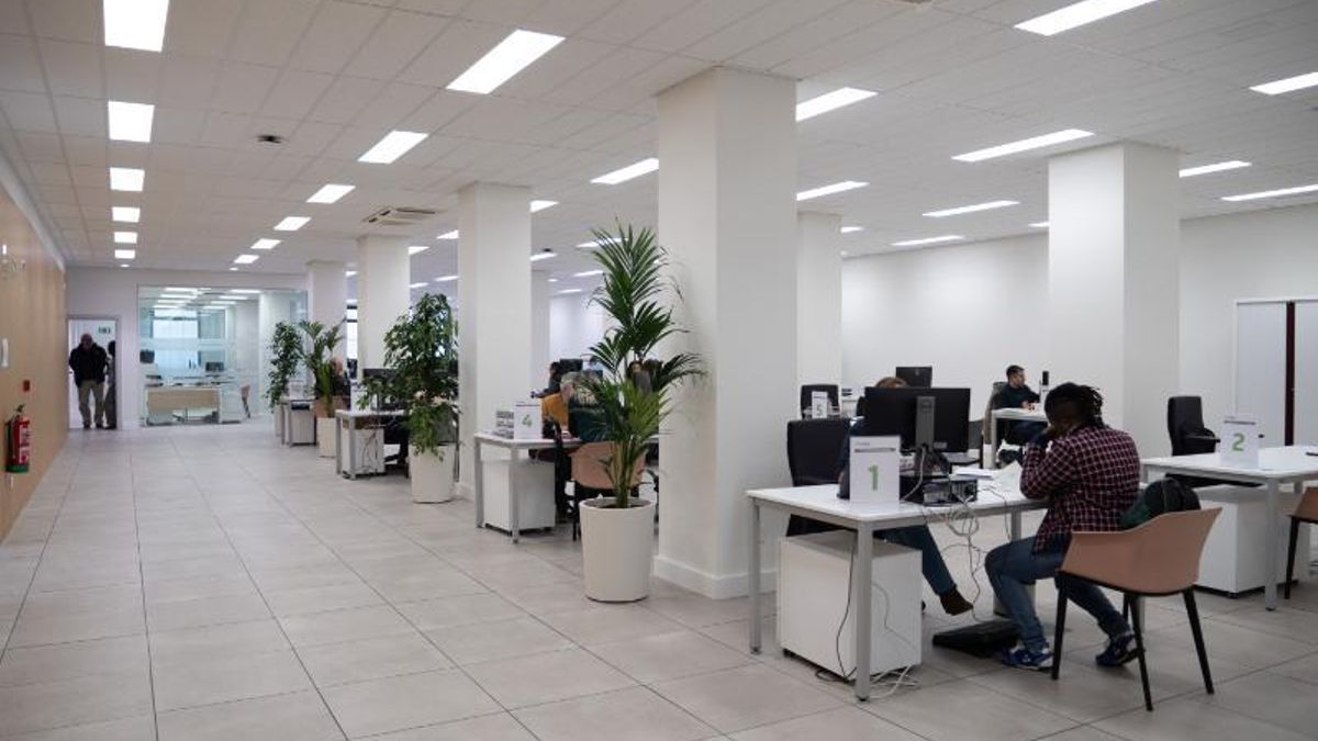 La nueva oficina de empleo en Logroño: más de 1.300 metros cuadrados y mayor accesibilidad y privacidad