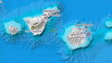 Terremoto de 3,6 al este de Gran Canaria y hasta 21 microseísmos en las inmediaciones del Teide