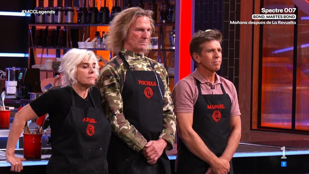 Anabel Alonso, Pocholo, Manuel Díaz 'El Cordobés' en 'MasterChef'