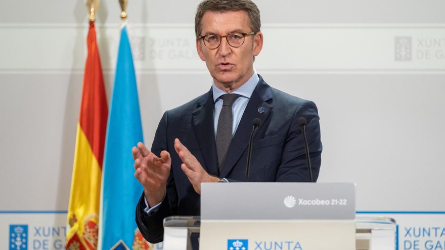 Feijóo adopta el discurso de Vox: si un padre mata a sus hijos “por un problema” con su pareja, “no es violencia machista”