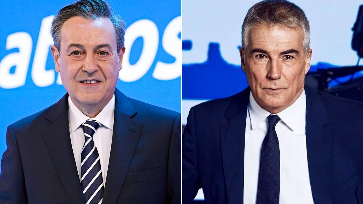 José Ribagorda y David Cantero, dos históricos presentadores de 'Informativos Telecinco' que han dejado Mediaset en los últimos años