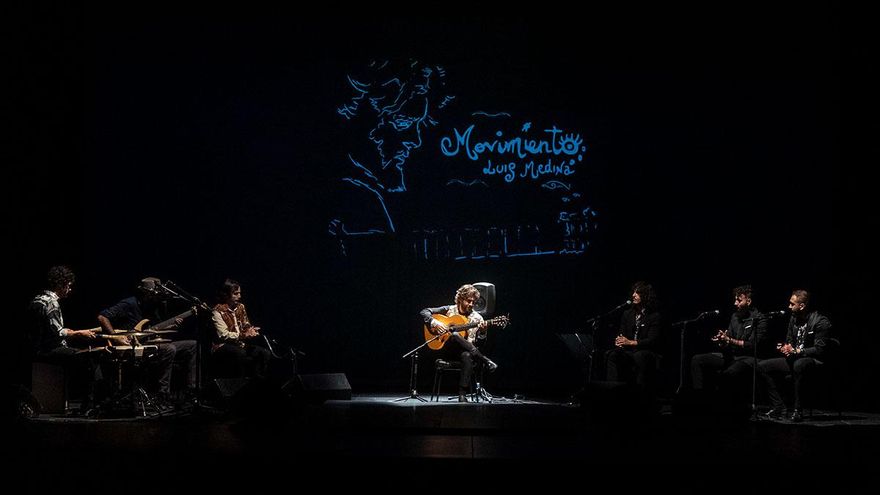 Concierto de Luis Medina en el Teatro Góngora