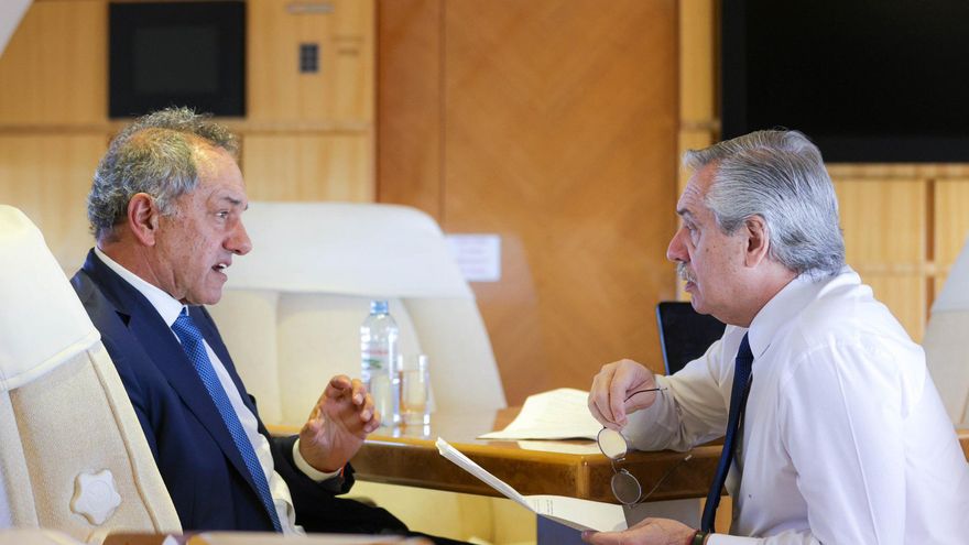 Alberto Fernández cuestionó a Scioli: "No entiendo cómo se puede representar a mi Gobierno y al de Milei"