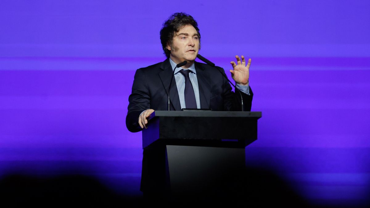 Foto de archivo del presidente de Argentina, Javier Milei.