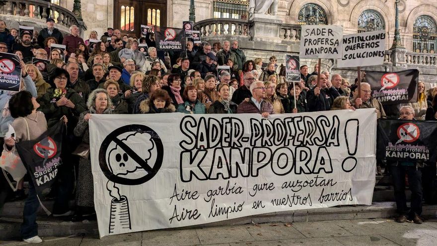 La última inspección del Gobierno vasco en la empresa Sader de Bilbao detectó cinco "desviaciones" ambientales