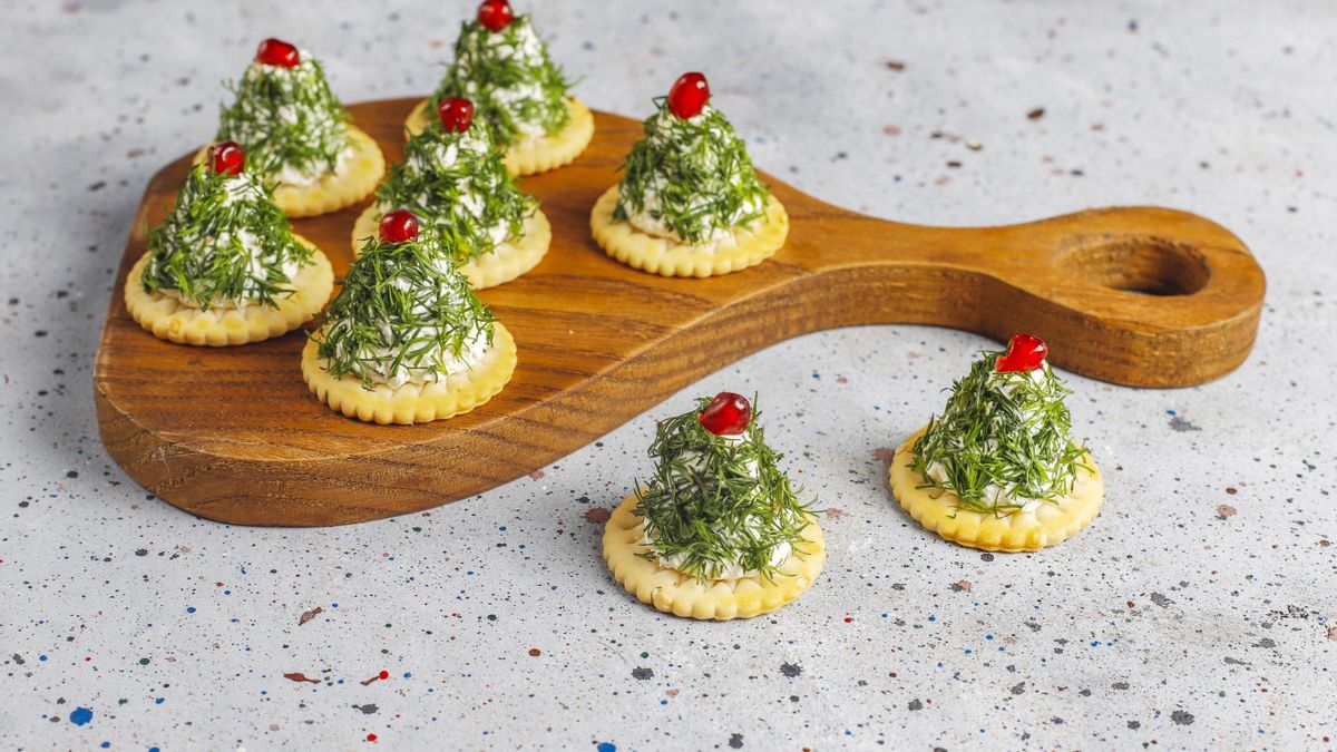 Nido de calabacín y calabaza y otros cinco canapés vegetarianos para tu celebración de Navidad