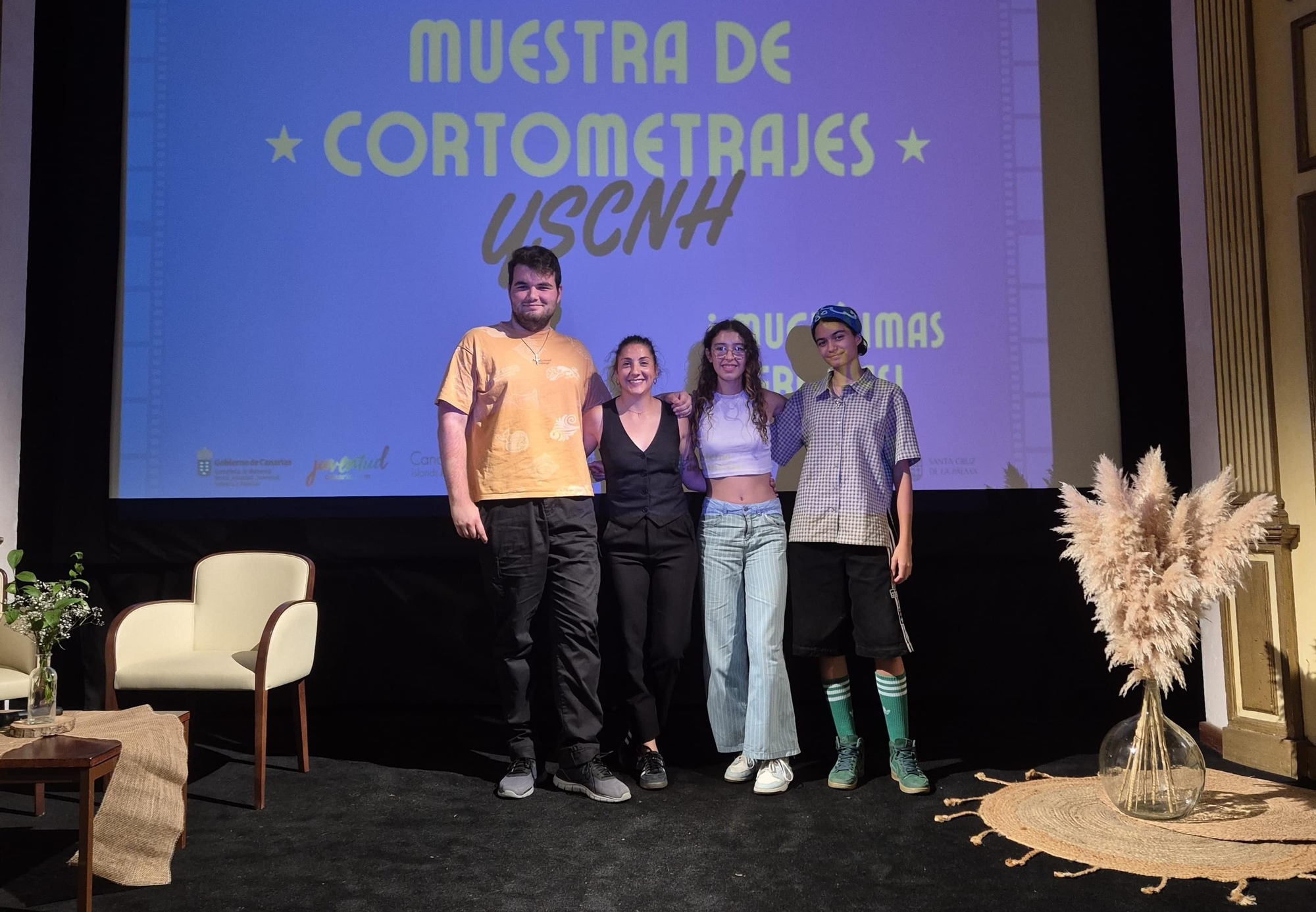 Encuentro mágico en la III Muestra de Cortometrajes del proyecto ‘Y si contamos nuestra historia?’.