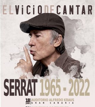 Joan Manuel Serrat actuará este sábado en Las Palmas de Gran Canaria dentro de su gira de despedida - CEDIDO POR LA ORGANIZACIÓN