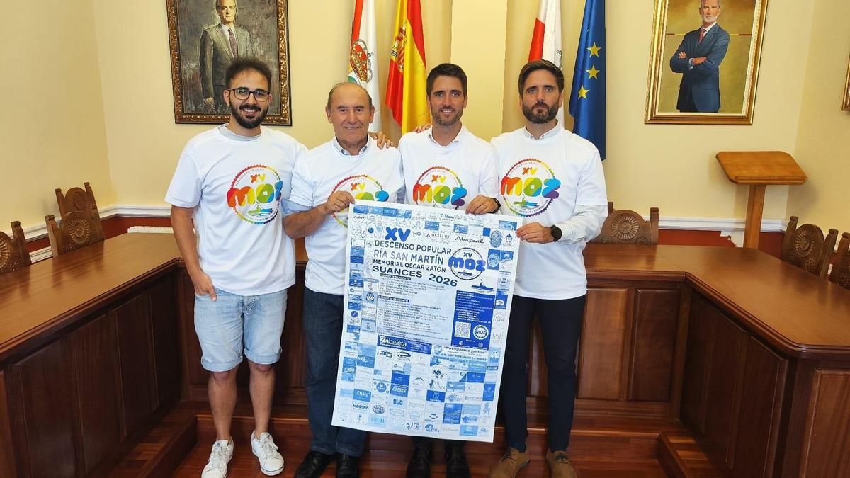 Suances celebra este fin de semana el XV Descenso Popular de la Ría San Martín con un homenaje a sus fundadores