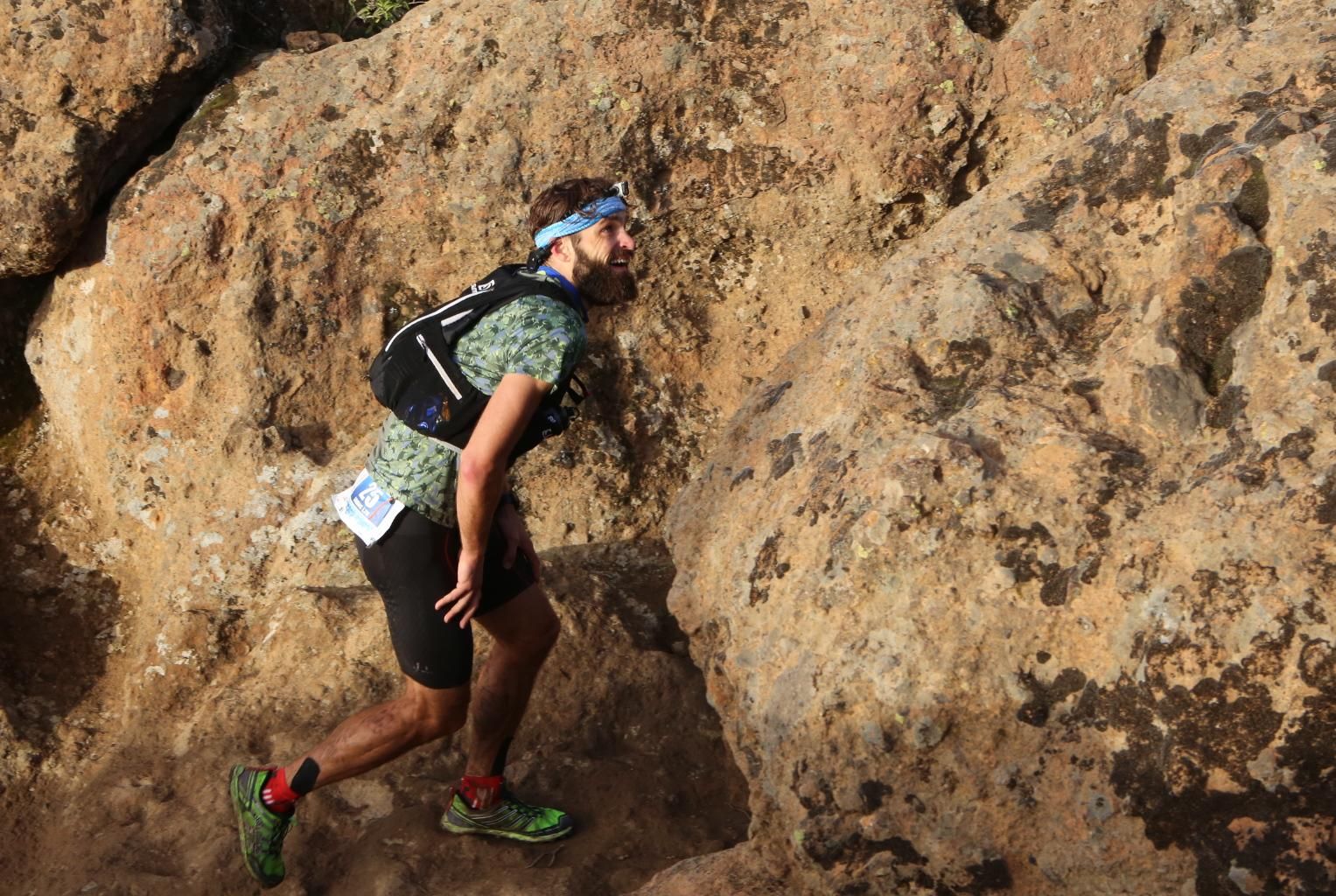 La Transgrancanaria 125km 2017. Alejandro Ramos.