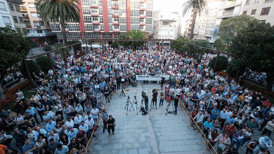 El sector de la pesca sale a la calle en Galicia contra el veto en áreas vulnerables que entra en vigor hoy