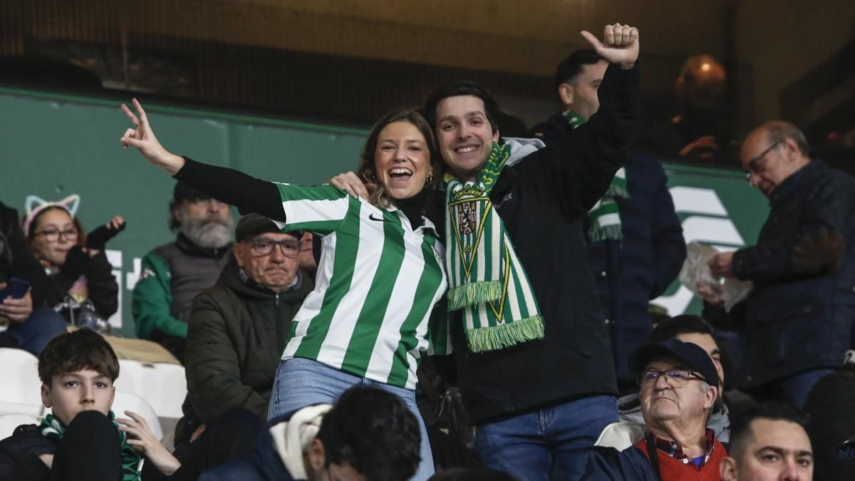 Grada Blanquiverde del Córdoba CF - Real Valladolid CF