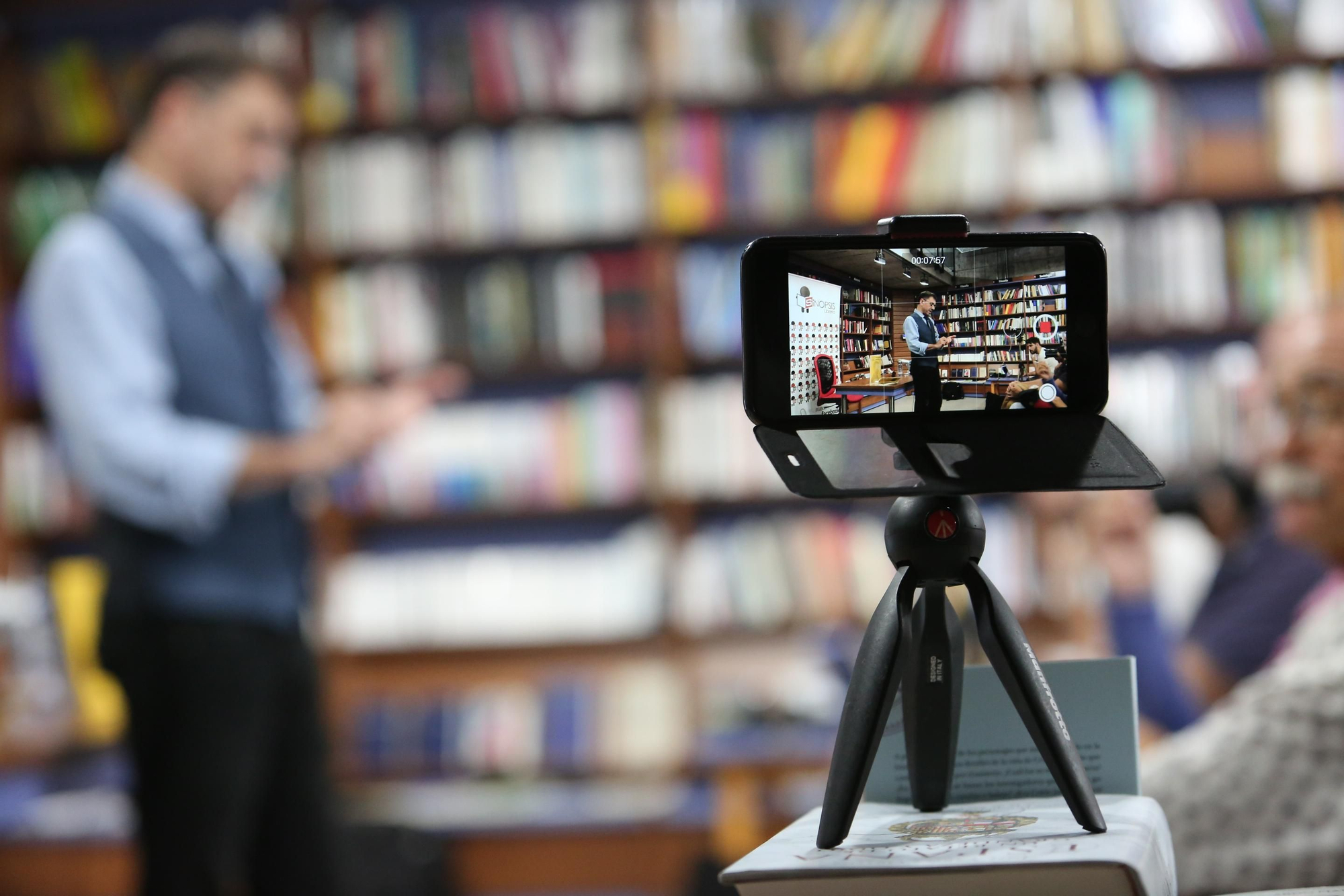 Presentación del libro de Juan Carlos Monedero en Gran Canaria.