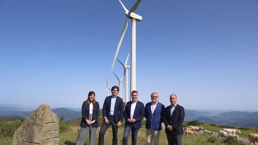 Labraza, el primer parque eólico de Euskadi desde 2006, a la espera de la licencias para arrancar las obras antes de fin de año