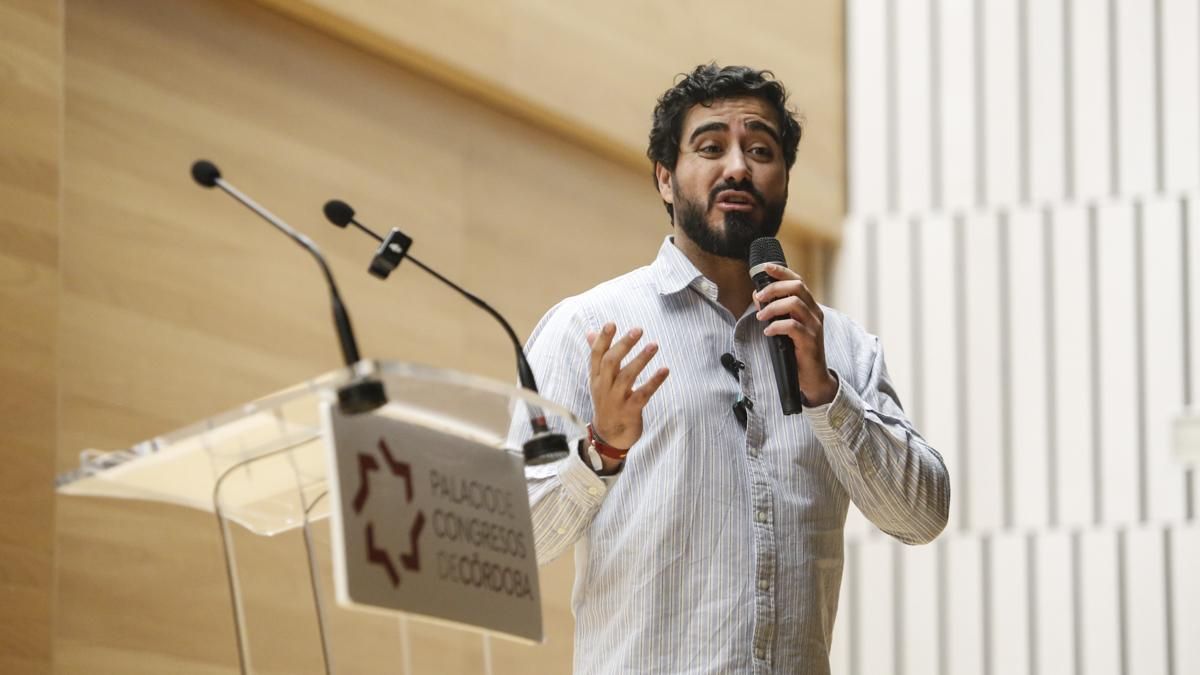 Acto político de Se Acabó la Fiesta con Alvise Pérez en Córdoba