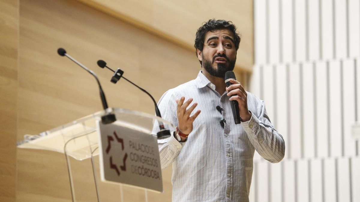 Acto político de Se Acabó la Fiesta con Alvise Pérez en Córdoba
