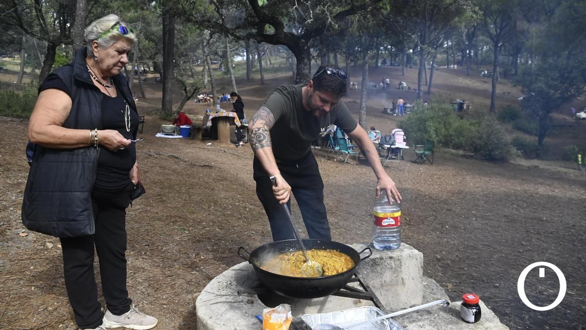 Peroles en Los Villares por el día de San Rafael