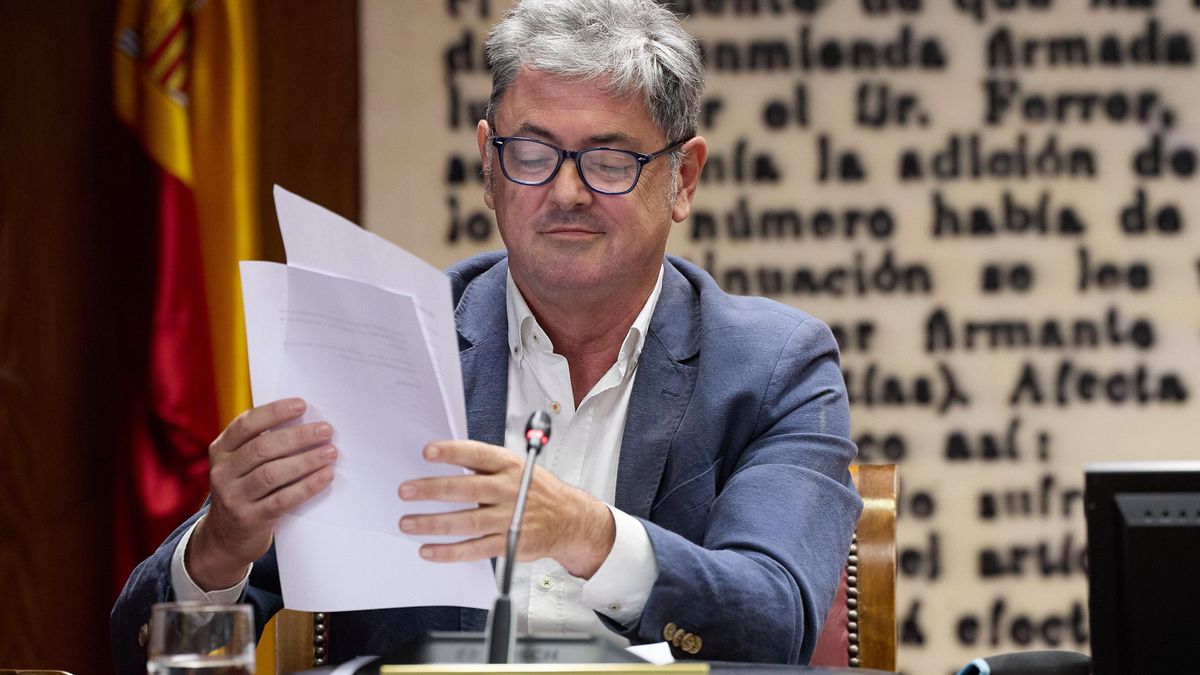 Antxon Alonso, en el Senado